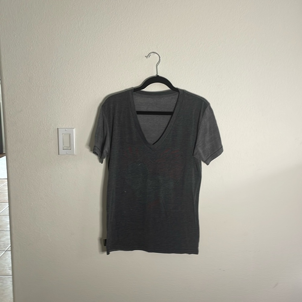 Dark gray, good quality, short sleeve T-shirt